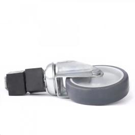 Roulette pivotante - Non freinée - Inox - G-Line