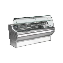 Comptoir Vitrine Réfrigérée - Fenêtres Incurvées - Réfrigérée Statiquement - Diamant - JY20/A1