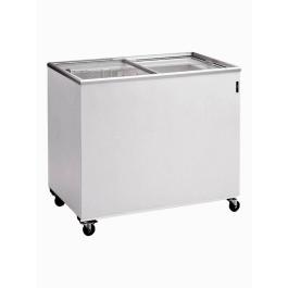 Conserveur de glace - 400 litres - Couvercle coulissant en verre - Diamant - GVL040/T