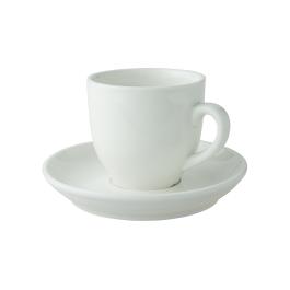 Tasse et soucoupe - 14 CL - Blanc - 12 pièces - Palmer - Robusta - 129280