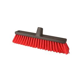 Balai de rue - 40 CM - Noir/Rouge - Coronit - 515970 - 515970