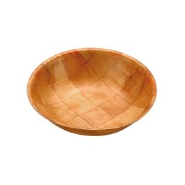 Corbeille à pita/pain - H 5 CM - 0.07 KG - Ø20 CM - Bois tressé - 861061