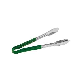 Pince à servir - 0,171 KG - 30 CM - acier inoxydable - Vert - +0°C / +82°C - 125134