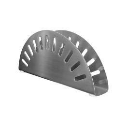 Porte-serviettes - H 7 x 17 x 3 CM - 0,125 KG - acier inoxydable - 130045