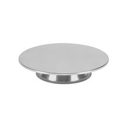 Porte-gâteau - H 6 CM - 0,6 KG - Ø30 CM - inox 18/08 - 055060