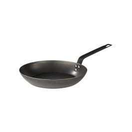 Poêle lyonnaise - H 7 CM - 2,25 KG - Ø40 CM - Plaque acier - Pujadas - 720815