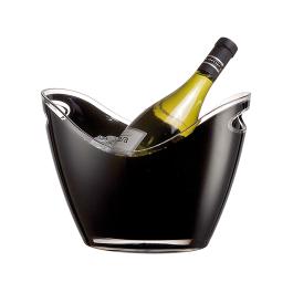 Rafraîchisseur à vin - H 20,5 x 26,5 x 20,5 CM - 0,74 KG - Polystyrène (Ps) - Noir - 3 Litres - Vin Bouquet - 130155