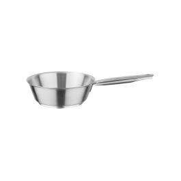 Sauteuse - H 7 CM - 0.945 KG - Ø22 CM - Inox 18/10 - 2.1 Litre - Pujadas - 720113