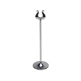 Porte-menu - H 45.7 CM - 0.3 KG - acier inoxydable - 815047