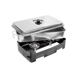Fumoir - H 11,5 x 42,5 x 28 CM - 3 KG - Inox - Helia Fumoir - 866001