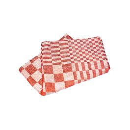 Torchon - 60 CM - 0.115 KG - 60 CM - Coton - Rouge - 878013