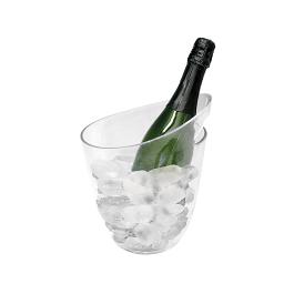 Rafraîchisseur à vin - H 20 x 24 x 20,5 CM - 0,46 KG - Polystyrène (Ps) - Transparent - Vin Bouquet - 130252