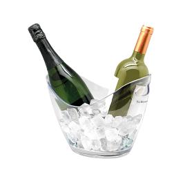 Rafraîchisseur à vin - H 27 x 20 x 20 CM - 0,59 KG - Polystyrène (Ps) - Transparent - Vin Bouquet - 130255