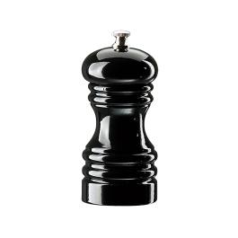 Moulin à poivre - H 12 CM - 0,14 KG - Ø5,4 CM - Bois de hêtre - Noir - Zassenhaus - 892201
