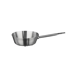 Sauteuse - H 6 CM - 0,62 KG - Ø16 CM - acier inoxydable - 1 Litre - 935001