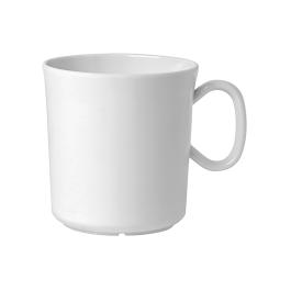 Gobelet - H 9,5 CM - 0,125 KG - Ø8,5 CM - Mélamine - Blanc - 0,4 Litre - WACA - 937768
