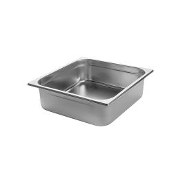 Bac gastronorme - 2/3 GN - 9 Litres - H 10 x 35,4 x 32,5 CM - Inox - Caterchef - 953233