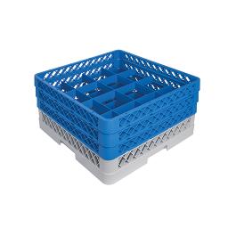 Panier bécher - H 22 x 50 x 50 CM - 0,01 KG - Polypropylène - Panier bécher - CaterRacks - CR1613