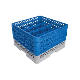 Panier bécher - H 26 x 50 x 50 CM - 0,01 KG - Polypropylène - Panier bécher - CaterRacks - CR1614