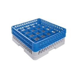 Panier bécher - H 18 x 50 x 50 CM - 0,01 KG - Polypropylène - Panier bécher - CaterRacks - CR2512