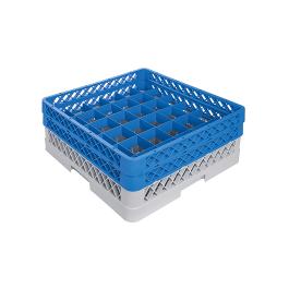 Panier bécher - H 18 x 50 x 50 CM - 0,01 KG - Polypropylène - Panier bécher - CaterRacks - CR3612