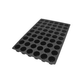 Tapis de cuisson Canneles - 1.185 KG - Silicone - Noir - 0.08 Litre - -60°C / +230°C - Silikomart - 070602