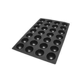 Tapis de cuisson - 0,68 KG - Silicone - Noir - 0,09 Litre - -60°C / +230°C - Silikomart - 070603