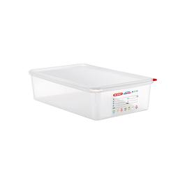 Boîte Alimentaire - 1/1 GN - 13.7 Litre - H 10 x 53 x 32.5 CM - Polypropylène - Transparent - -40°C / +95°C - Hermétique Verrouillable - Araven - 962313