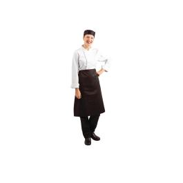Tablier - Unisexe - Regular Fit - Noir - 100 x 70 CM - Polyester/Coton - Vêtements de Chef Blancs - B133