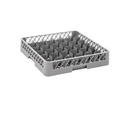 Panier lave-vaisselle - 36 compartiments - H 10 x 50 x 50 CM - Plastique - Vogue - F614