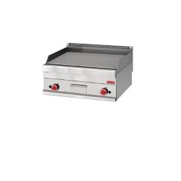 Plancha - Ligne 650 - Gaz - Chrome - H 28 x 70 x 65 CM - 11,4 kW - Inox - Gastro M - GN060