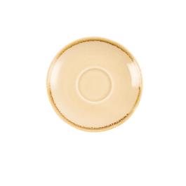 Tasse à expresso soucoupe - 6 pièces - Sable - Ø 11,7 CM - Porcelaine - Olympia - GP329