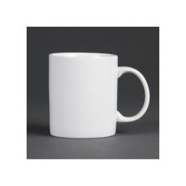 Mug - 28,4 CL - 12 pièces - Ø 8 x H 9,5 x 11,9 x 8,1 CM - Porcelaine - Olympia - CB466