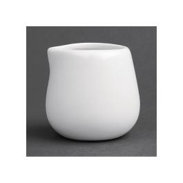 Pots à lait - 5,5 CL - 12 pièces - H 6 x 6,5 x 6,5 CM - Porcelaine - Olympia - C204