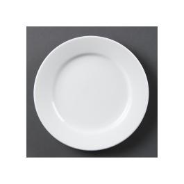 Assiette - 12 pièces - Ø 16,5 x H 1,8 CM - Porcelaine - Olympia - CB478