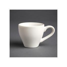 Tasse expresso - 10 CL - 12 pièces - Blanc - H 6 x 9,4 CM - Grès - Olympia - GK071