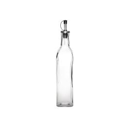 Bouteille d'huile - 50 CL - 6 pièces - H 30,5 x 5,7 x 5,7 CM - Verre - Olympia - GG927