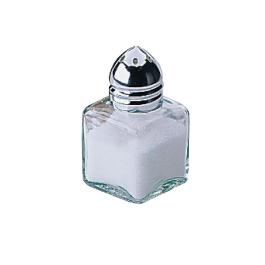 Salière & Poivrière - 1.5 CL - 12 pièces - Ø 3 x H 5 CM - Verre/Inox - Olympia - CE328