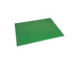 Planche à découper - PEHD - Vert - H 1,2 x 60 x 45 CM - Polyéthylène Haute Densité - Hygiplas - J013