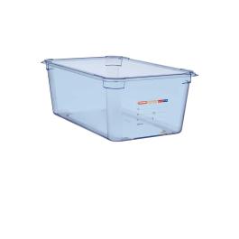 Boîte alimentaire - GN 1/1 - Bleu - H 20 x 53 x 32,5 CM - ABS - Araven - GP591