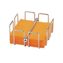 Porte Serviette - Blanc - H 6.5 x 14 x 14 CM - Olympia - GH407