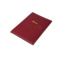 Chemise menu - A4 - H 32,5 x 23,5 x 1 CM - Similicuir - Olympia - E222