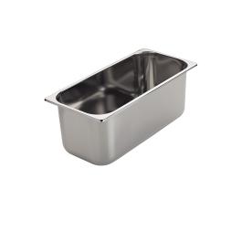 Conteneur cuillère à glace - H 15 x 36 x 16,5 CM - Inox - Gastro M - GN637