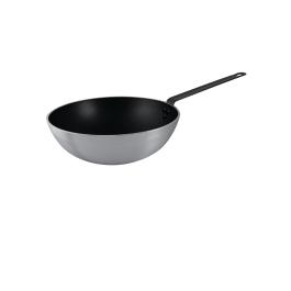 Poêle wok - 4,3 Litre - Ø 30 x H 9,3 CM - Aluminium - Vogue - CE165