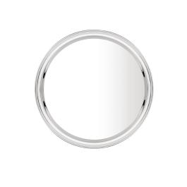 Plateau - Ø 35,5 x H 2,2 CM - acier inoxydable - Olympia - DM193