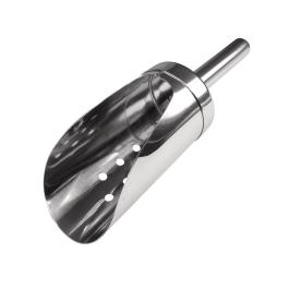 Pelle à glaçons - Perforée - H 6 x 6 x 19 CM - acier inoxydable - Olympia - CF647