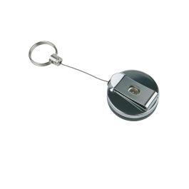 Porte-clés - 2 pièces - H 2 x 4 x 5 CM - Acier Inoxydable - APS - DP109