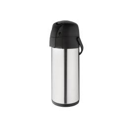 Carafe à pompe - 4 Litres - Ø 15 x H 43,8 CM - Inox/Polypropylène - Olympia - DL166