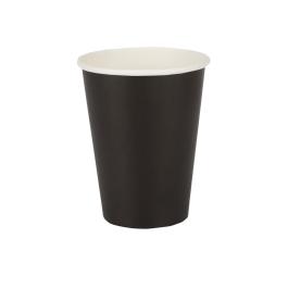 Gobelets à café jetables - 34 CL - 1000 pièces - Noir - Ø 8,95 x H 11 CM - Carton - Fiesta - GF042
