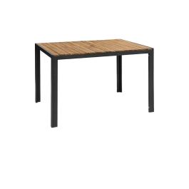 Table - H 74 x 120 x 80 CM - Bois d'acacia/Acier - Bolero - DS153